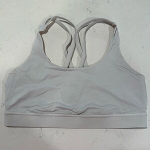 Lululemon Energy Bra Size 8 FUC White